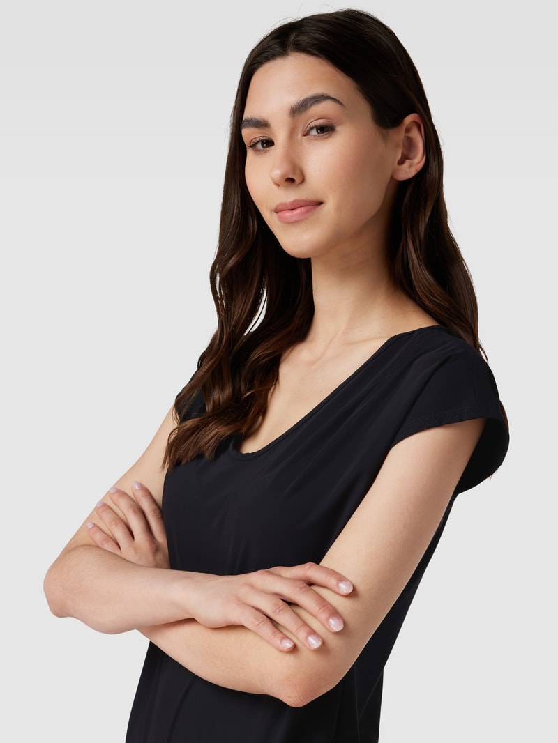 Jumpsuit mit V-Ausschnitt Modell 'GIRA' in schwarz
