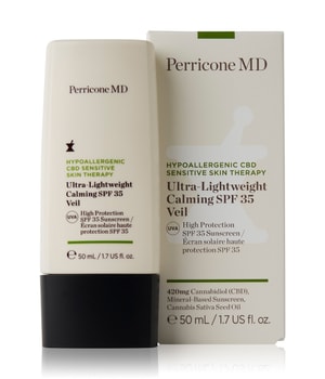 Perricone MD Hypo CBD Ultra-Lightweight Calming SPF 35 Veil Sensitive Skin Therapy Sonnenlotion-50 ml