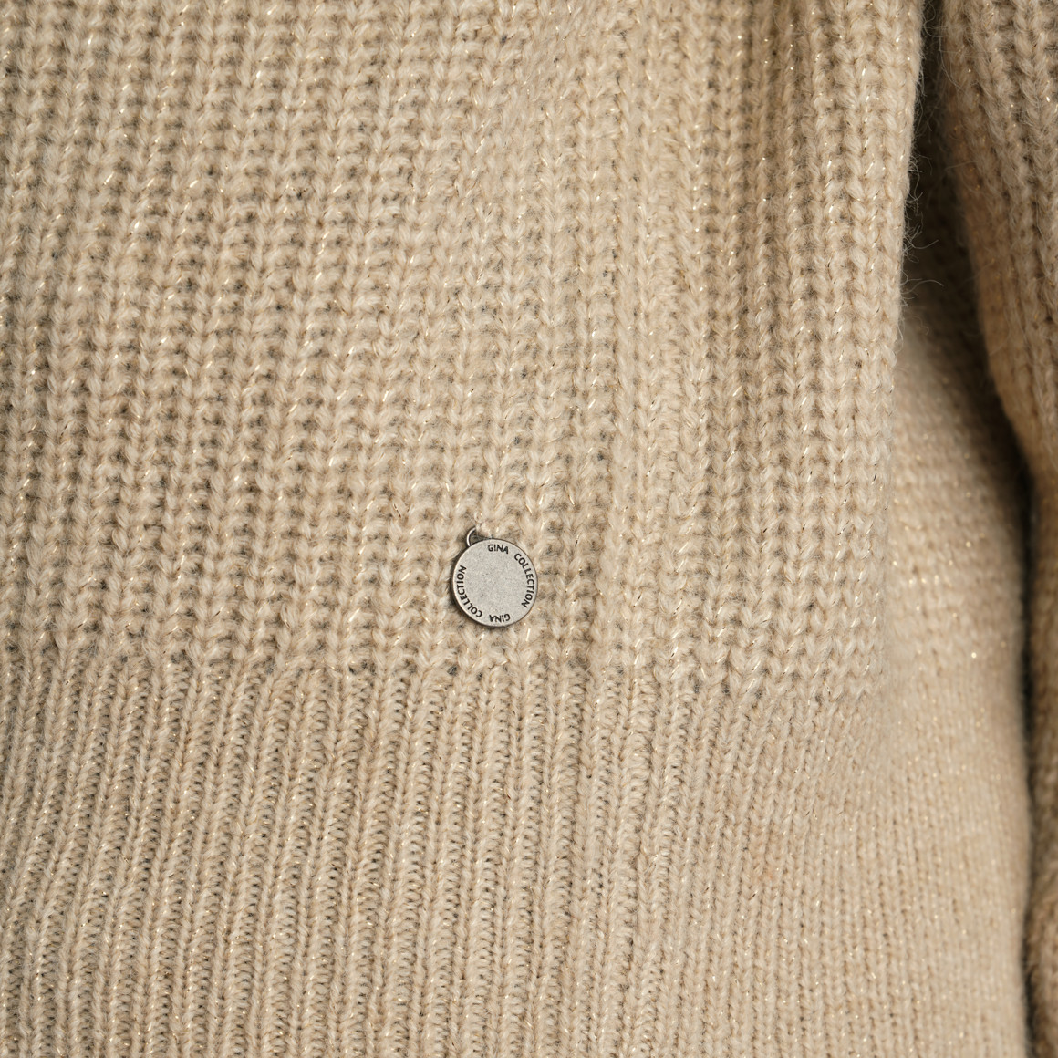 Damen Strickpullover mit Effektgarn