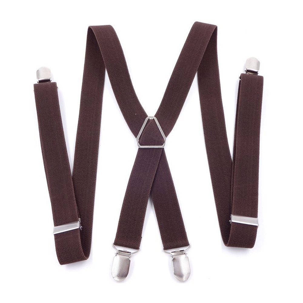 Tian Dee Hosenträger Hosenträger für Herren Starken Herren Hosenträger schmal 2,5cm