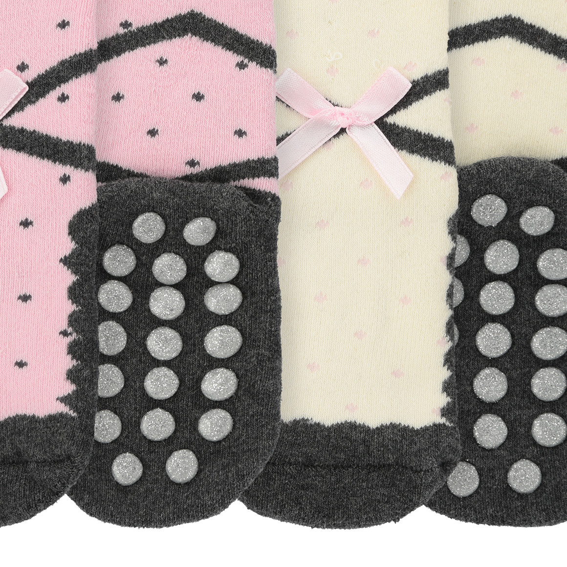 2 Paar Baby Stoppersocken