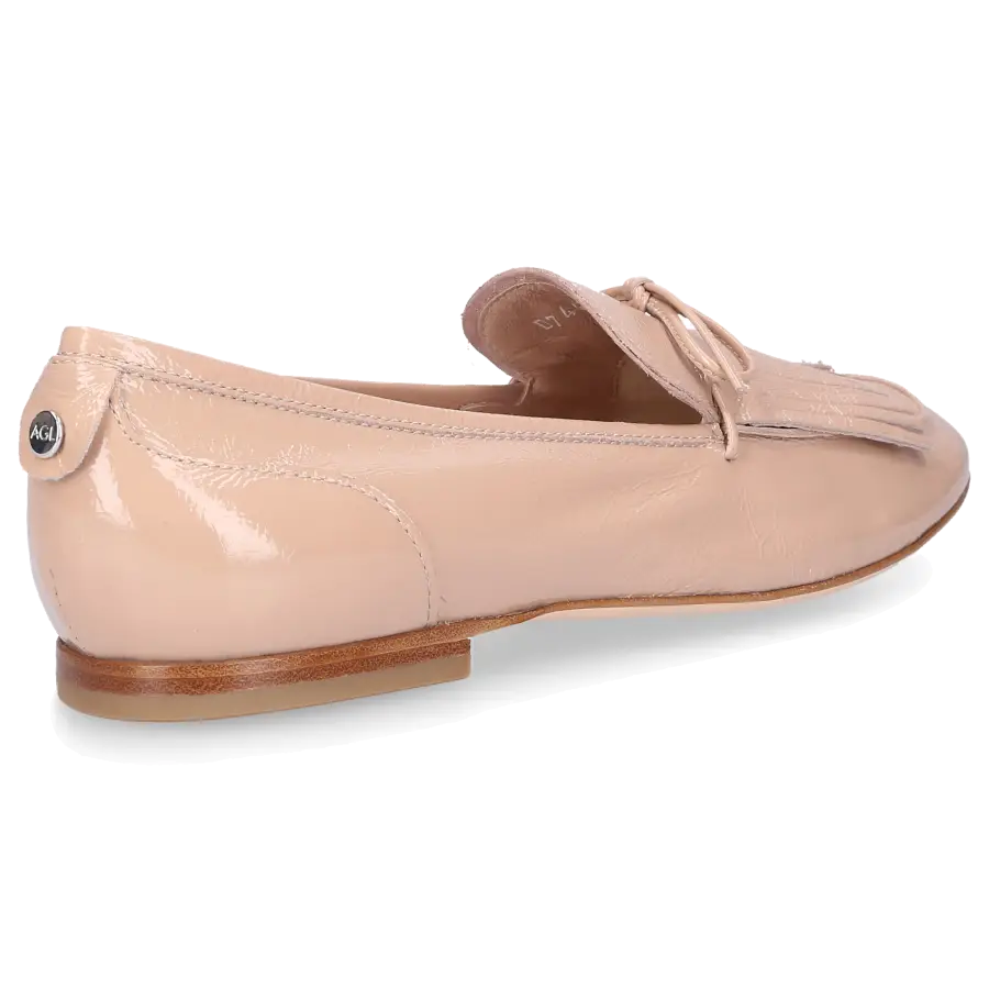 AGL Attilio Giusti Leombruni - Loafer D744009 Lackleder - beige