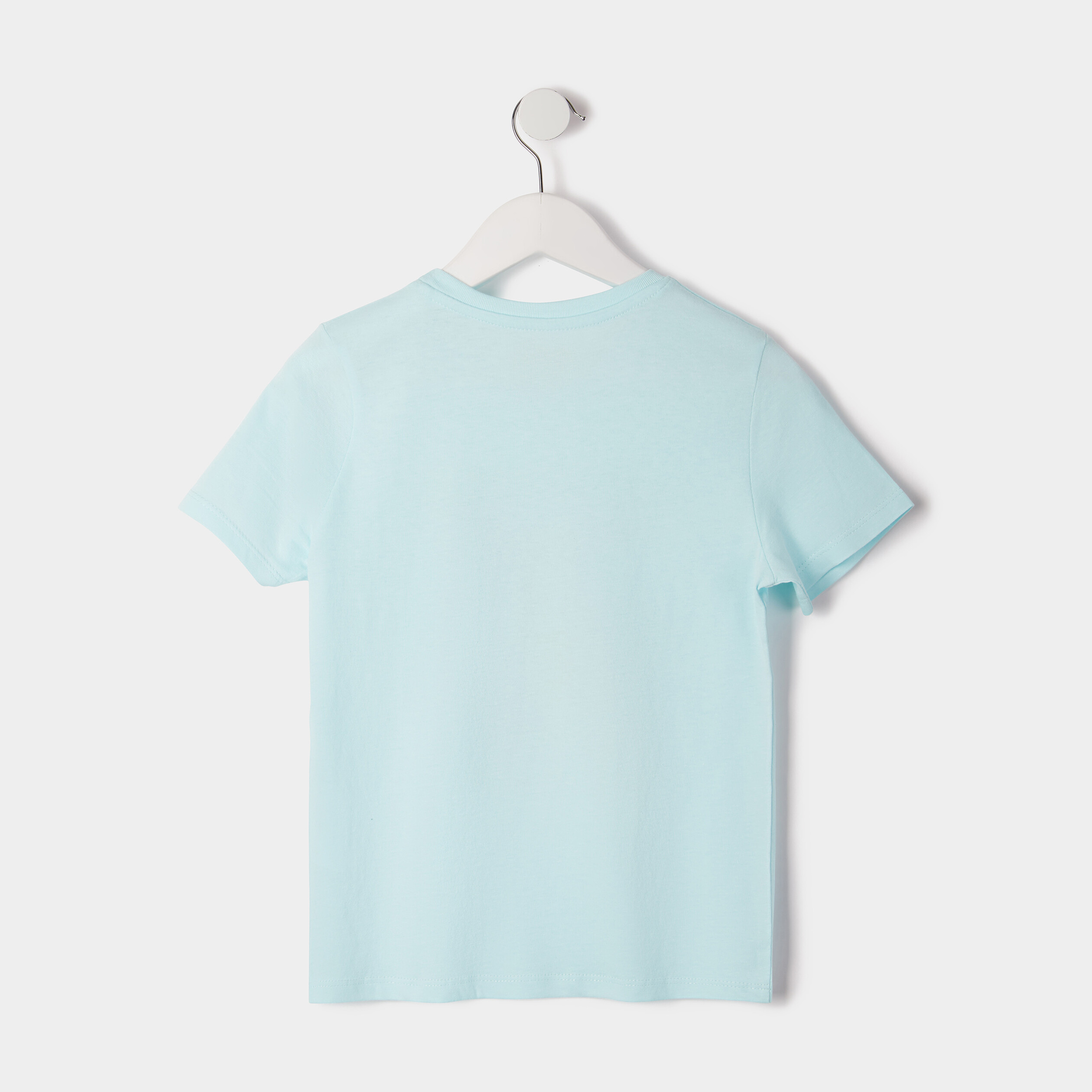 T-shirt à manches courtes bleu clair garçon | La Halle