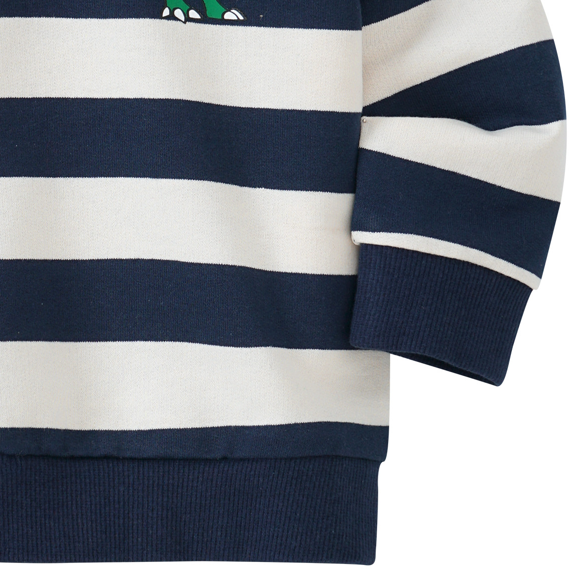 Baby Sweatshirt mit Blockstreifen