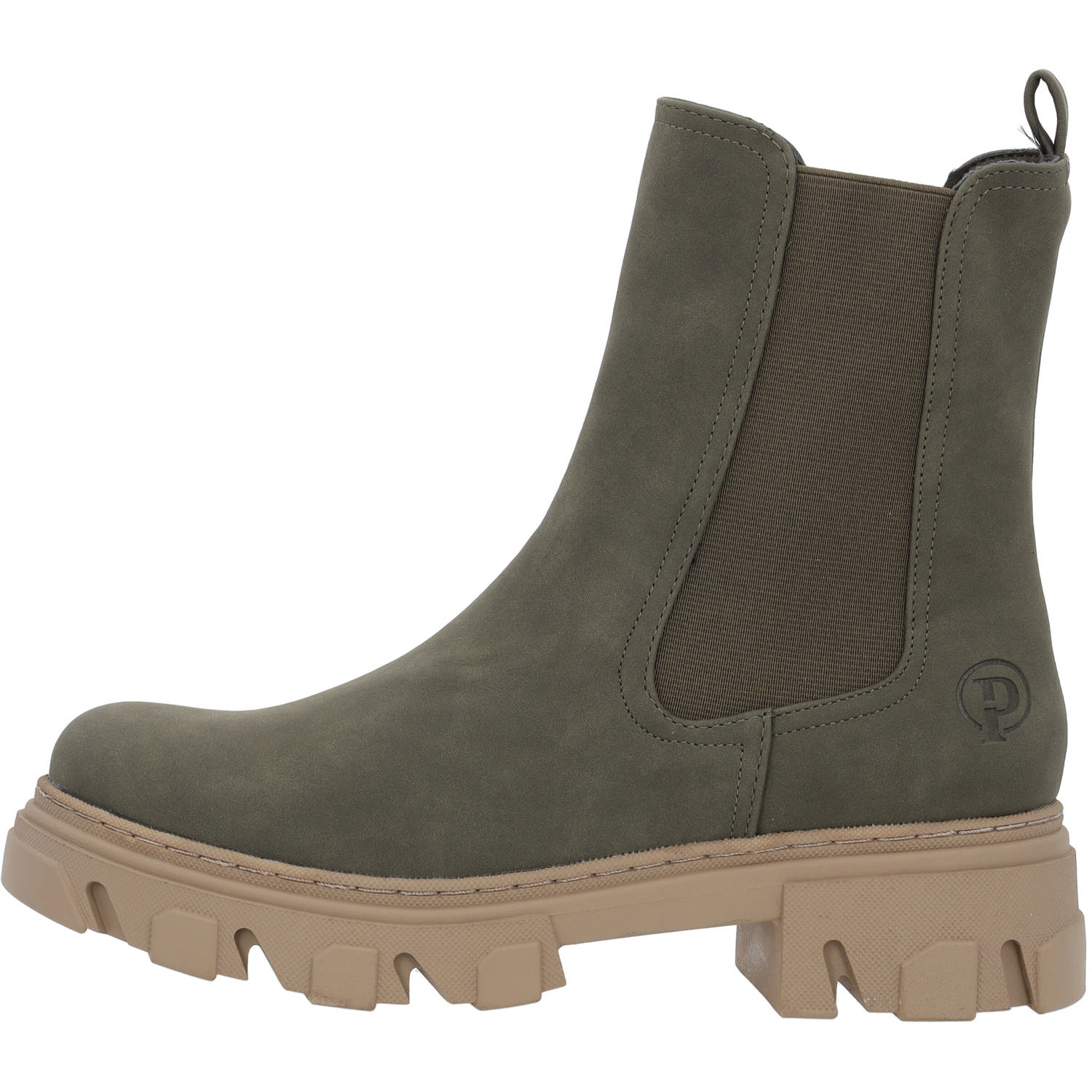 Palado Caprera, Chelsea Boots, Damen, Khaki