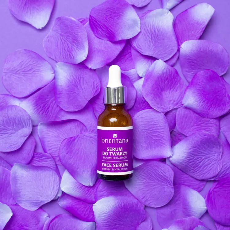 Orientana BIOSerum Brahmi i serum za lice sa hijaluronskom kiselinom