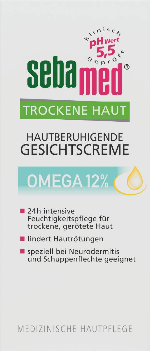 Gesichtscreme trockene Haut, 50 ml