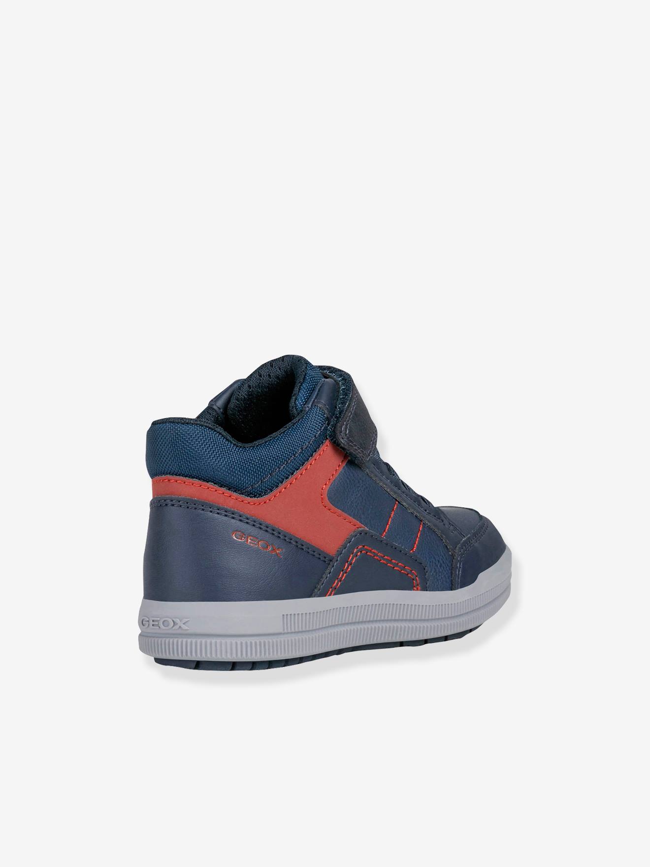 Baskets MID garçon J Arzach Boy GEOX® marine rouge
