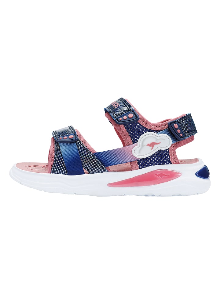 Kangaroos Sandalen in Dunkelblau/ Rosa günstig kaufen