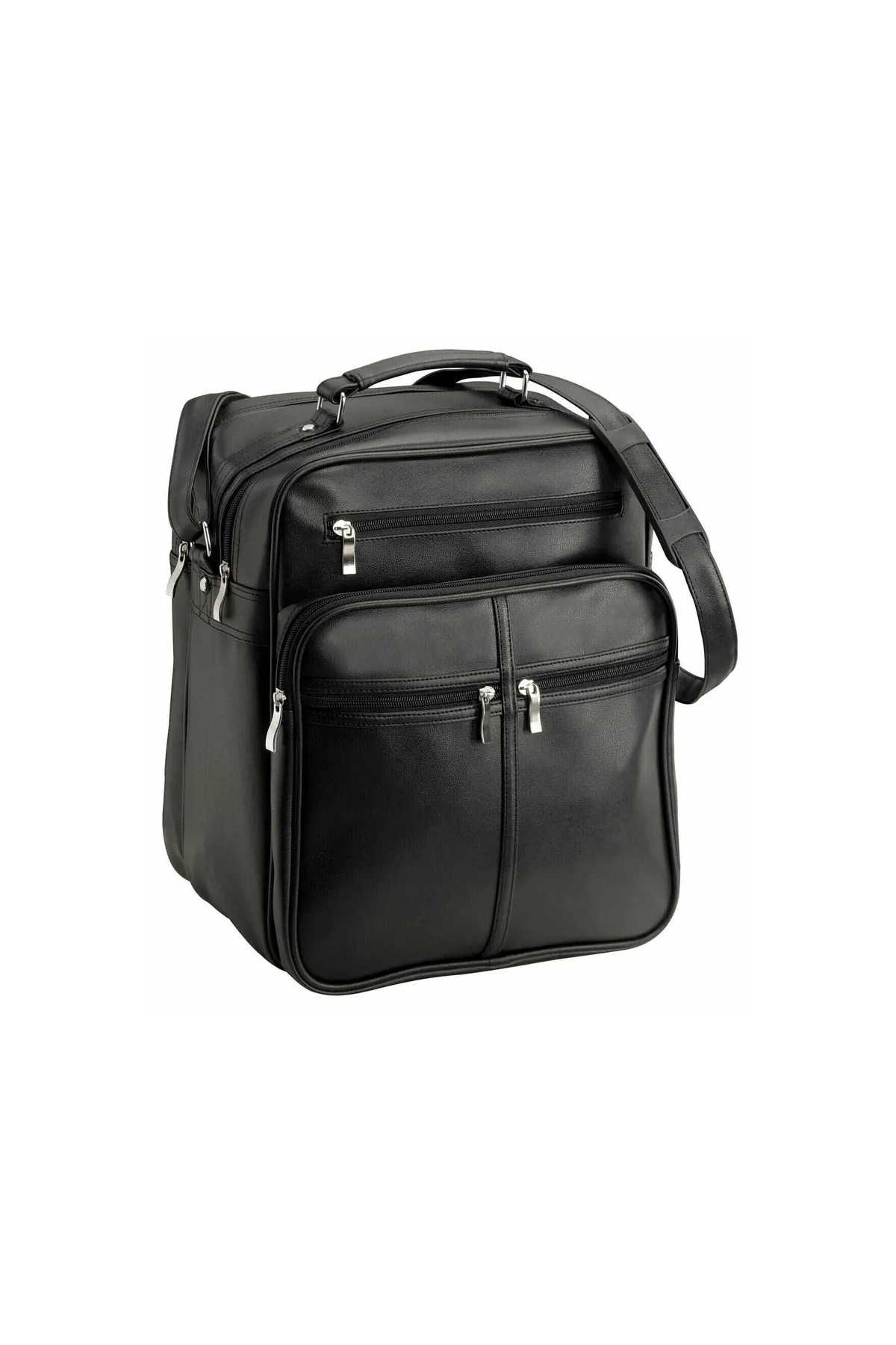 d&n Lederwaren GmbH  Abendtasche - Schwarz - Strukturiert
