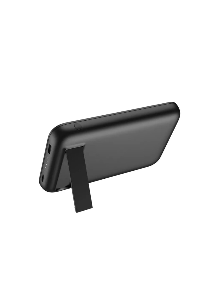 BlueStar Powerbank 5000 mAh kompatibel mit MagSafe 2A 5W W0553 schwarz in Schwarz günstig kaufen 11 cm