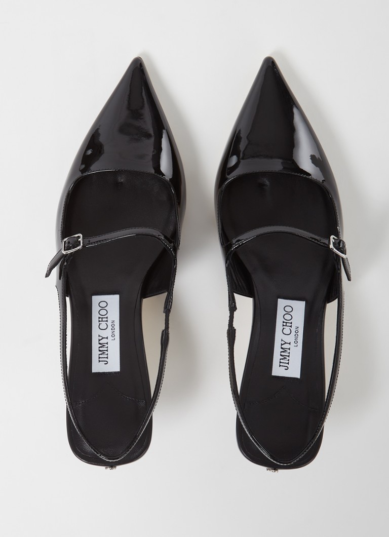 Pantofi cu toc Jimmy Choo Didi 45 din piele lăcuită