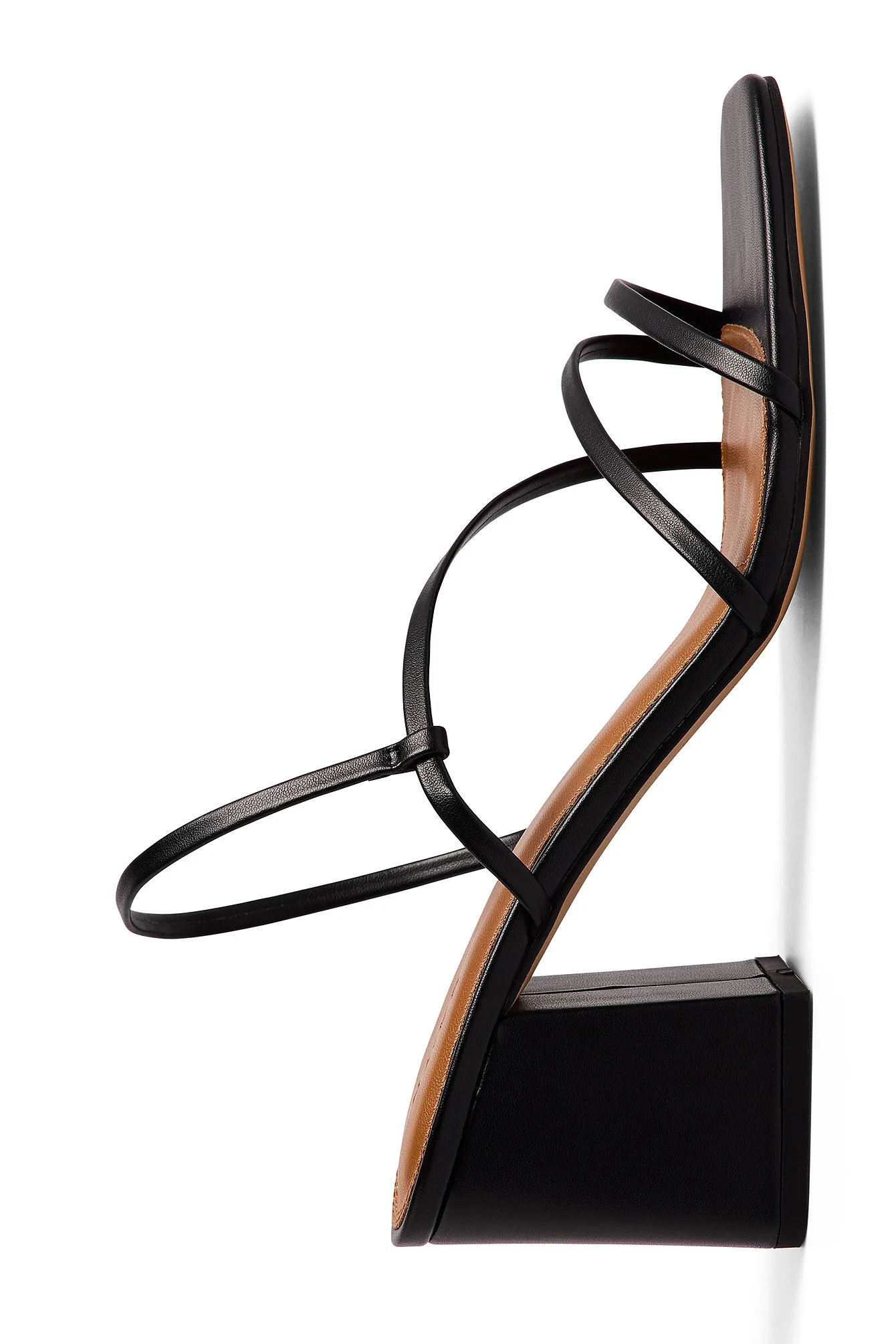 Basic Strappy Block Heels