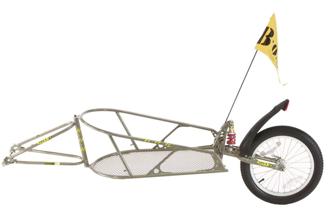 Croozer Bob IBEX Lastenanhu00e4nger ohne Tasche, gefedert 28 Zoll
