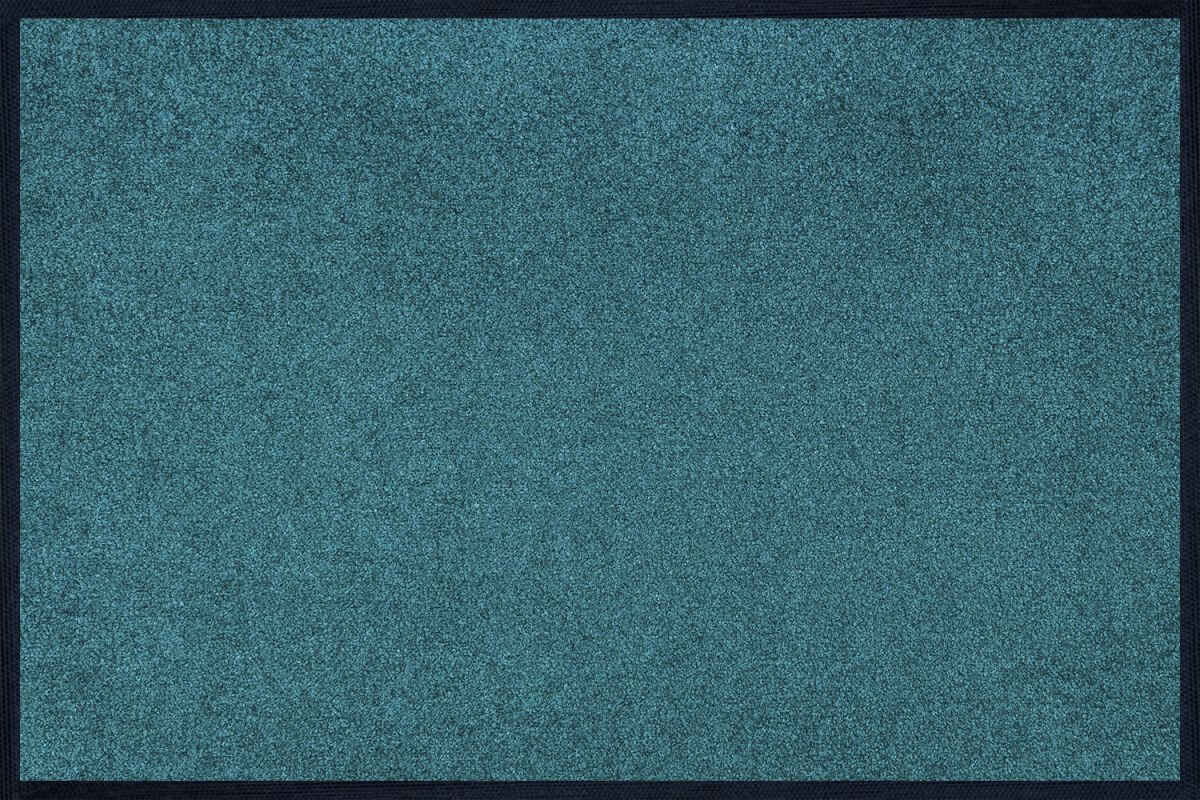 Fußmatte wash dry Trend-Colour Pfauengrün 40 x 60 cm