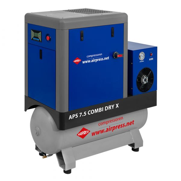 „Airpress 369007 APS 7.5 CombiDry X Schroef“ kompresorius, 230 voltų