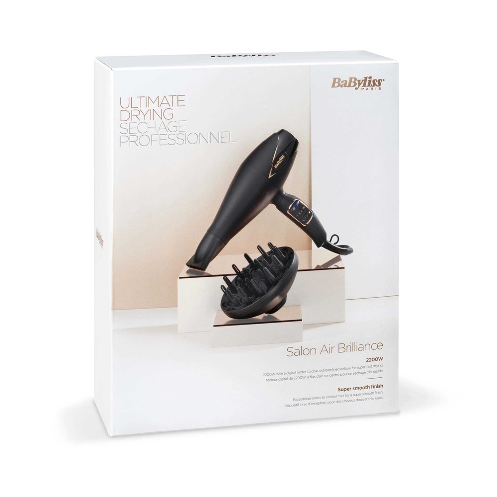 babyliss BaByliss  - D665E - Sèche-cheveux SalonAir Brilliance 2200W SECHE CHEVEUX