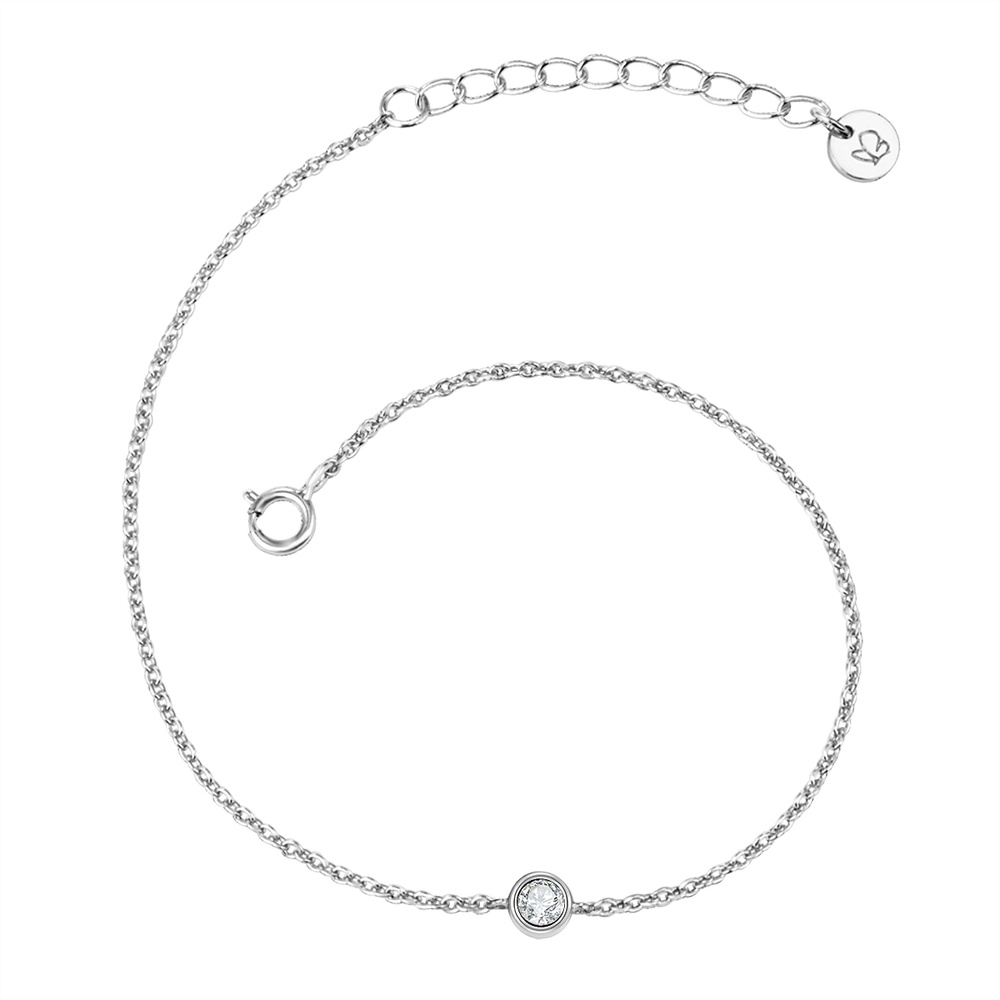 Glanzstücke München Bracelet en argent Argent sterling Topaze en Argent Bracelet