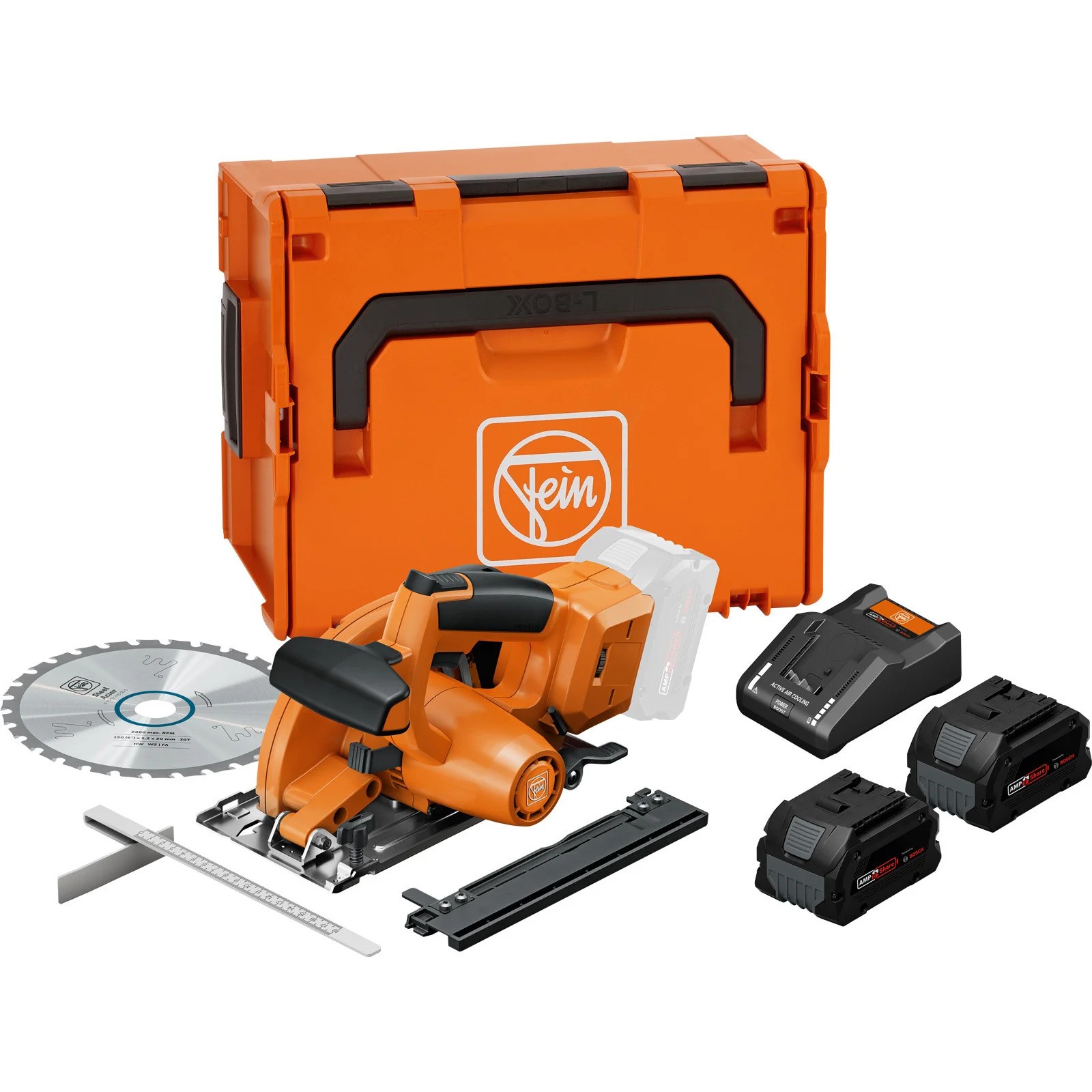 Ferăstrău circular pentru metal cu baterie Fein 71360462000 F-IRON CUT 57 AS 18V 8.0Ah Li-Ion în L-Boxx