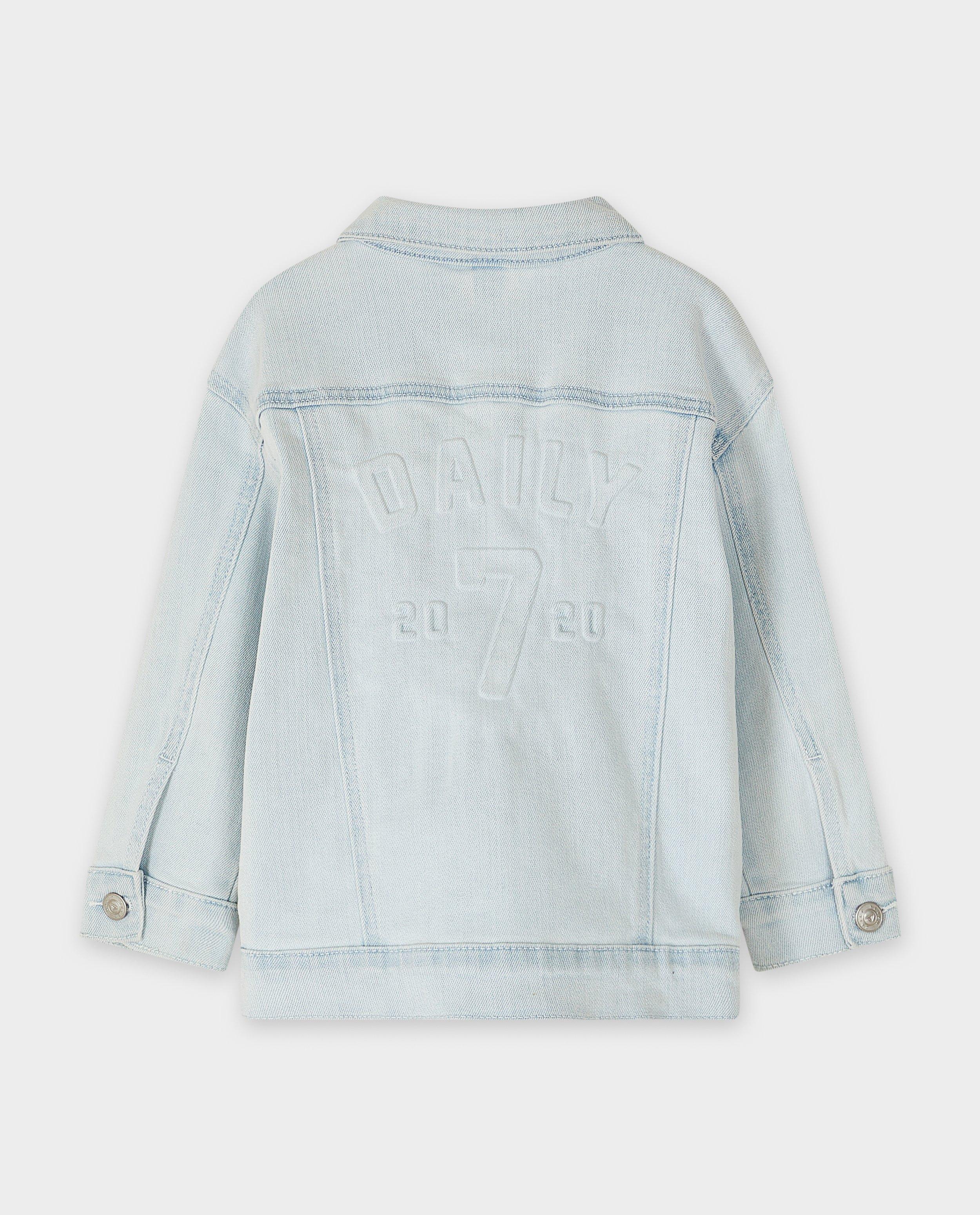 Vestă din denim albastru deschis Daily 7, albastru deschis