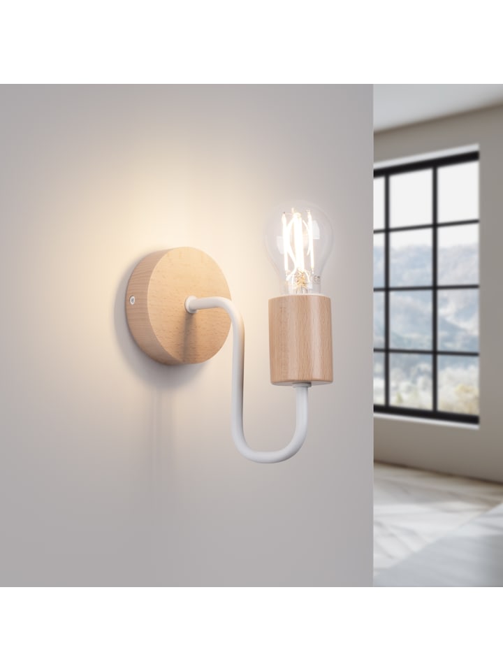 Nice Lamps Wandlampe DAZZLE weiß H 18,5 cm günstig kaufen onesize