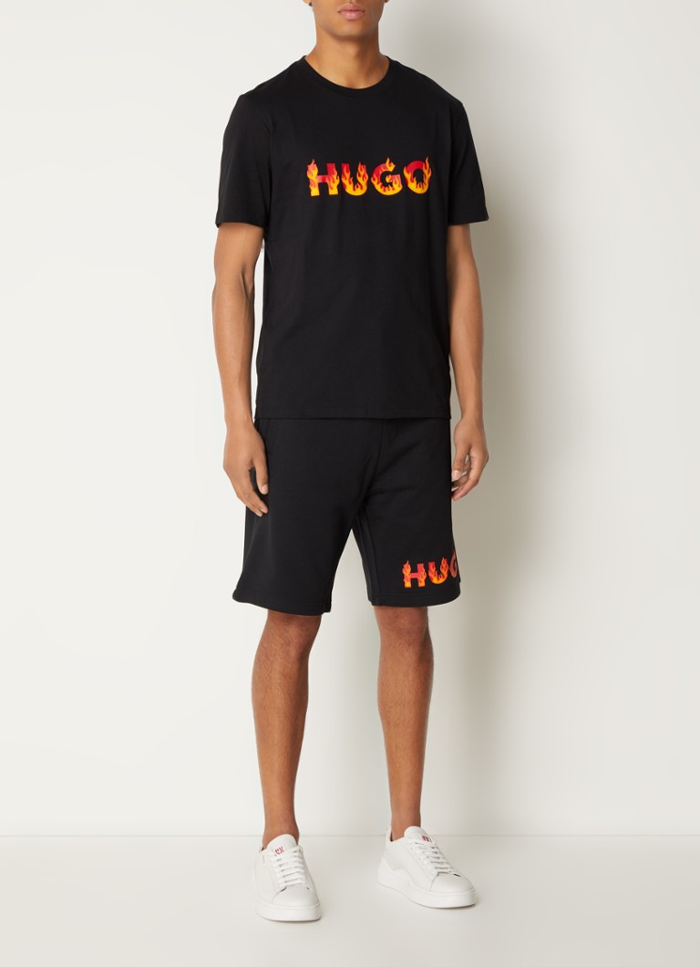 Koszulka HUGO BOSS Danda z nadrukowanym logo