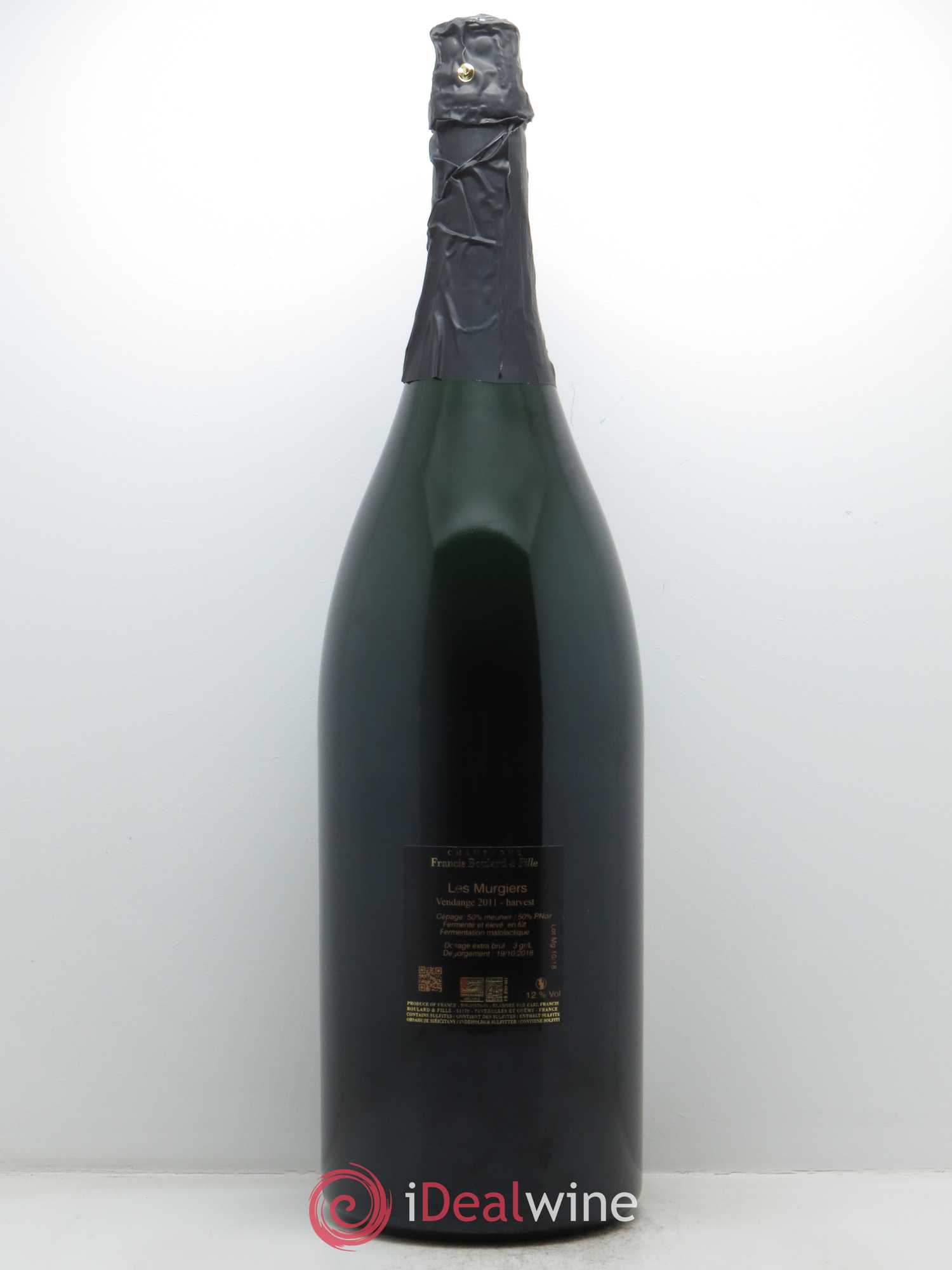Les Murgiers Brut Nature Francis Boulard   - Lot de 1 Double-magnum