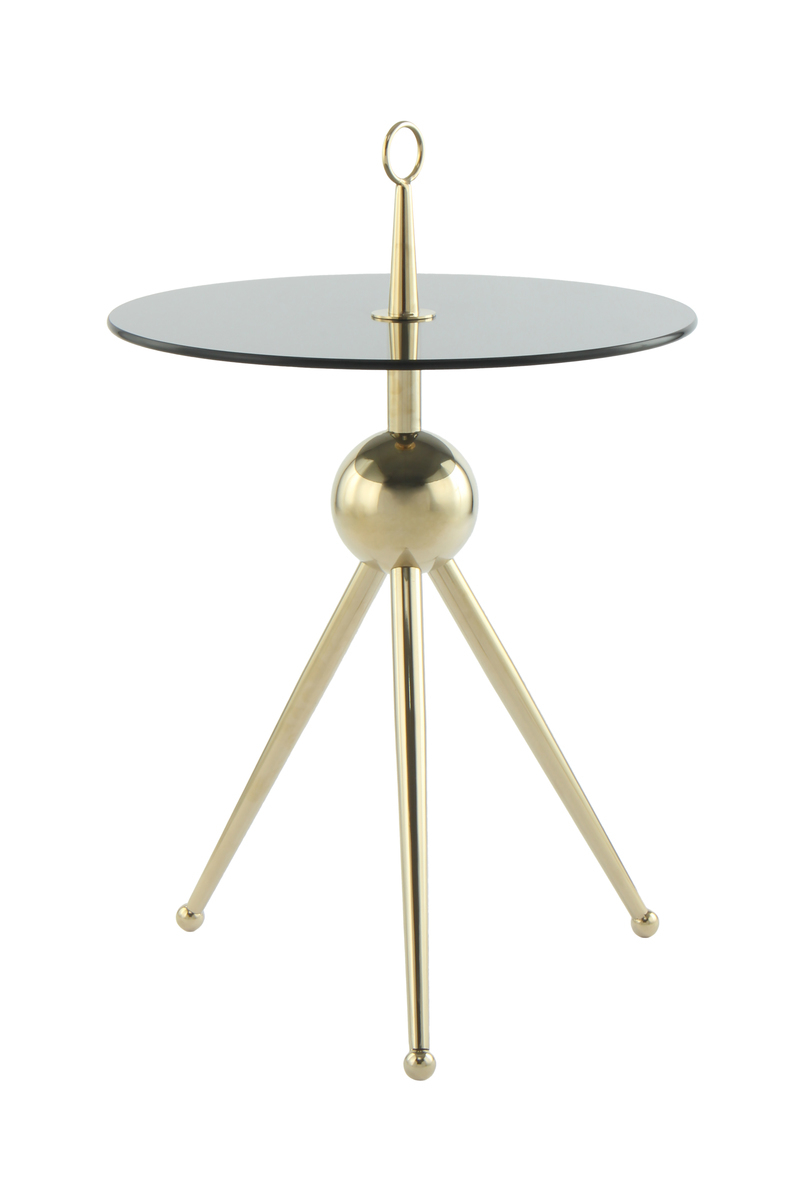 Kayoom Beistelltisch Ontario 325 Gold / Grau