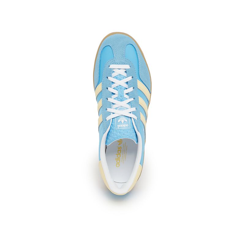 adidas Originals Wmns Gazelle Indoor semi blue burst/almost yellow/ftwr white