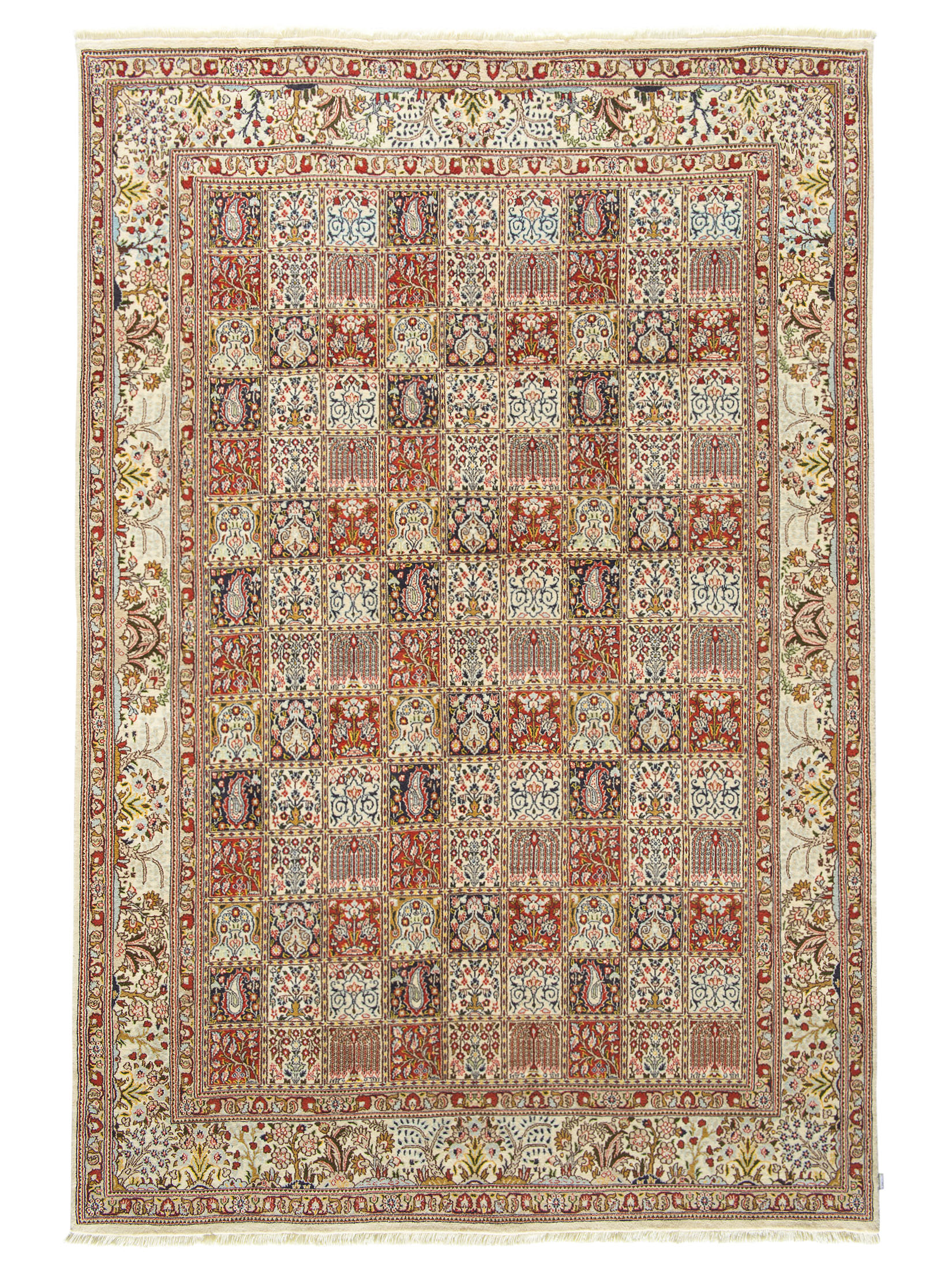 Moud Felder ca. 194 x 290 cm, Unikat / Einzelstück