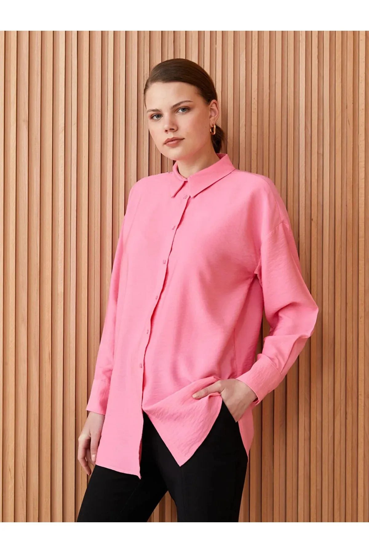 LC Waikiki  Tunika - Dunkelblau - Oversized