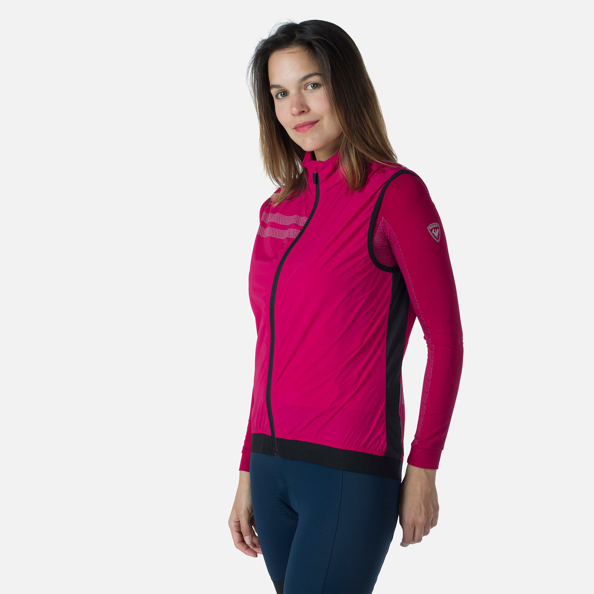 Veste de vélo de route sans manche pour femme