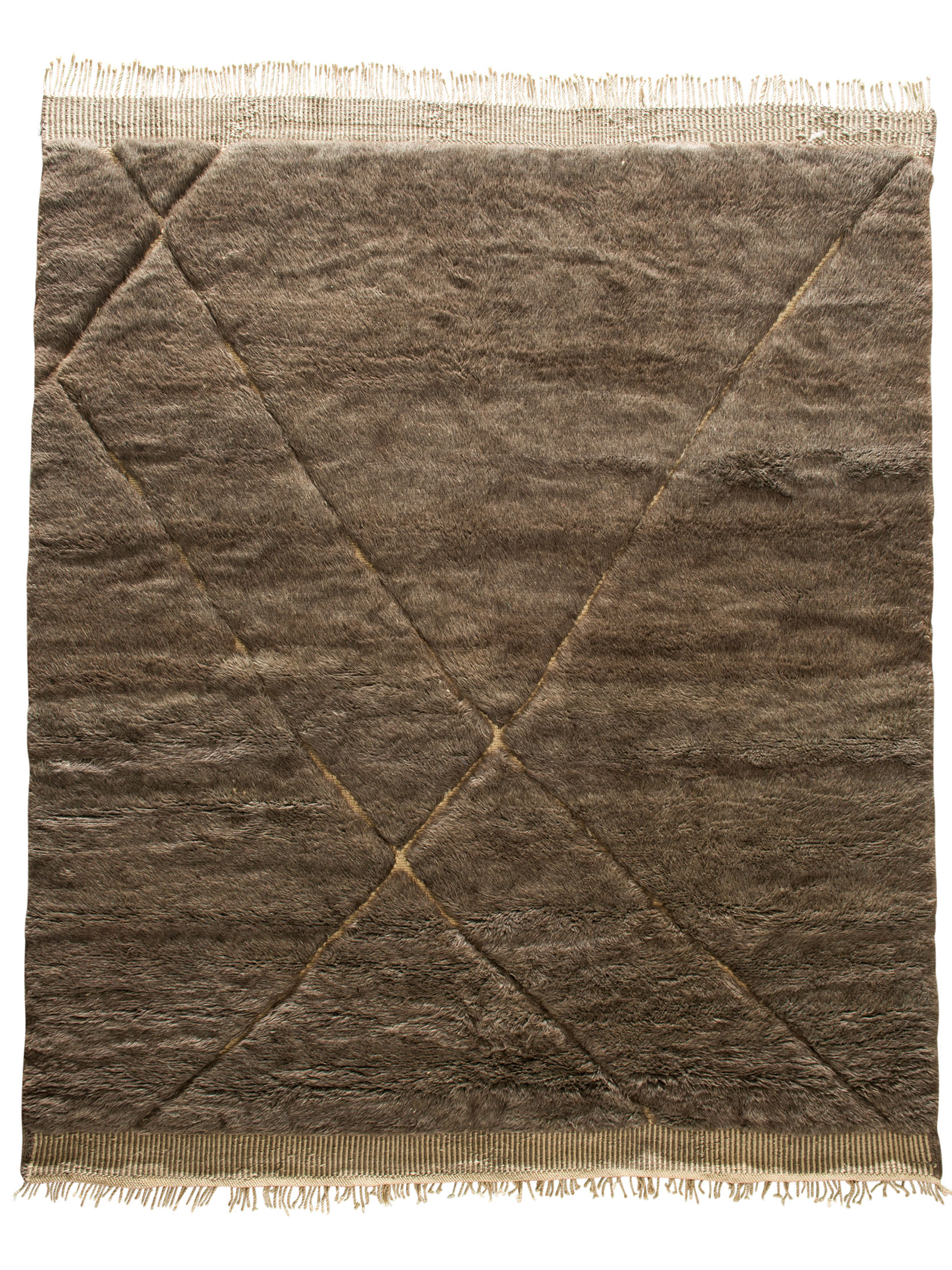 Beni Ourain ca. 263 x 310 cm, Unikat / Einzelstück