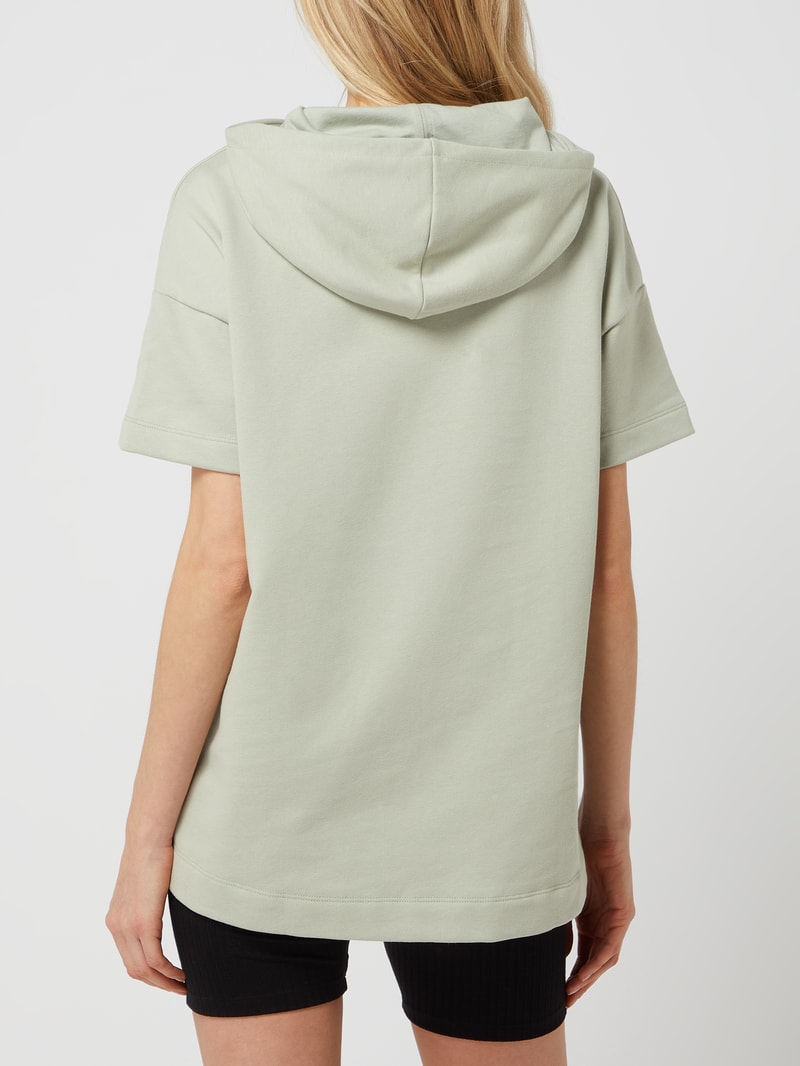 Sweatshirt mit kurzen Ärmeln in mint