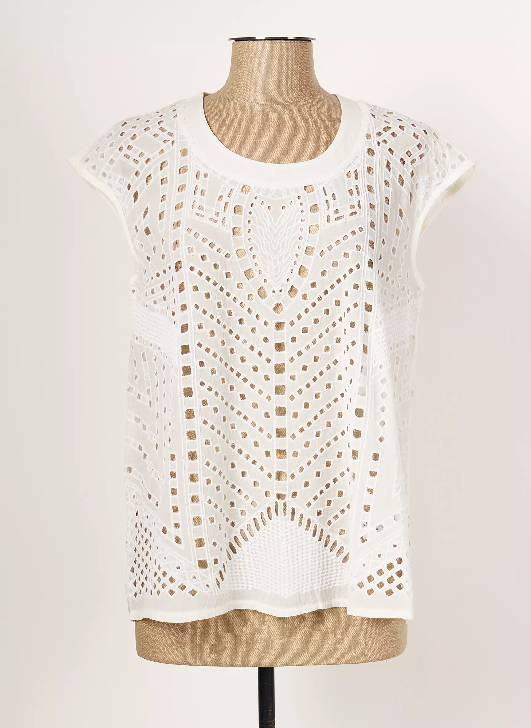 Lauren Vidal Tshirts Femme couleur blanc
