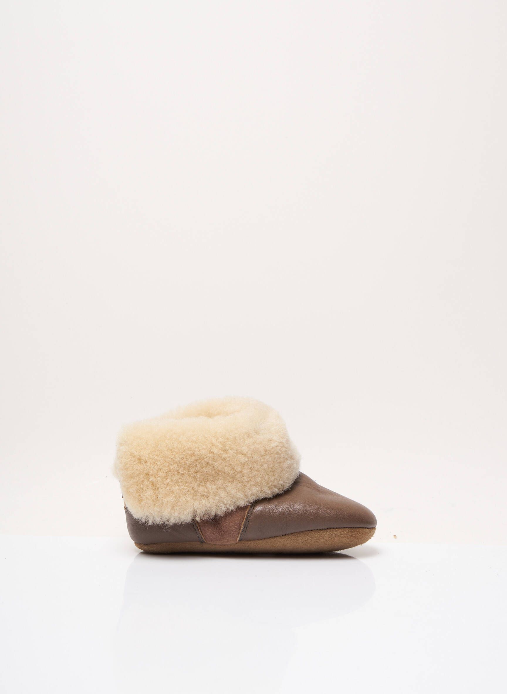 Easy Comfort Chaussons Enfant couleur marron