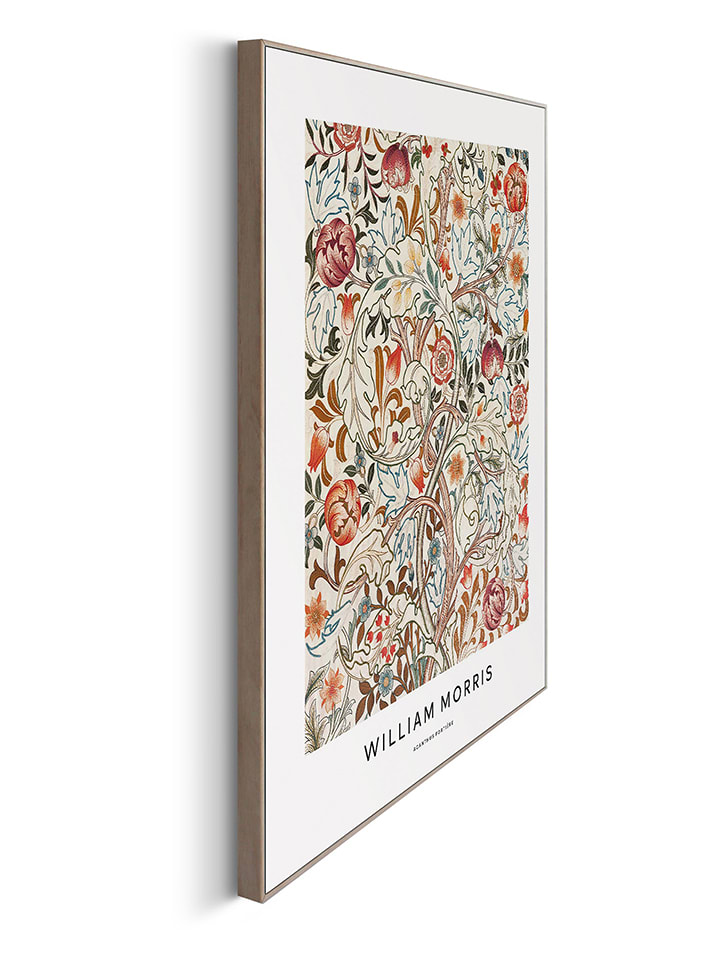 Orangewallz 4er-Set: Gerahmte Kunstdrucke 