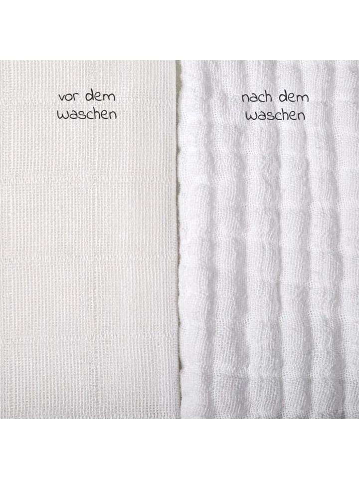 Makian Mullwindeln / Mulltücher / Spucktücher 10er Pack 35 in weiss günstig kaufen onesize