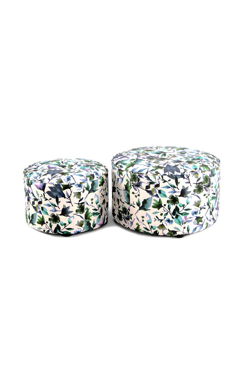 Kayoom Hocker Indira 110 2er-Set Forest
