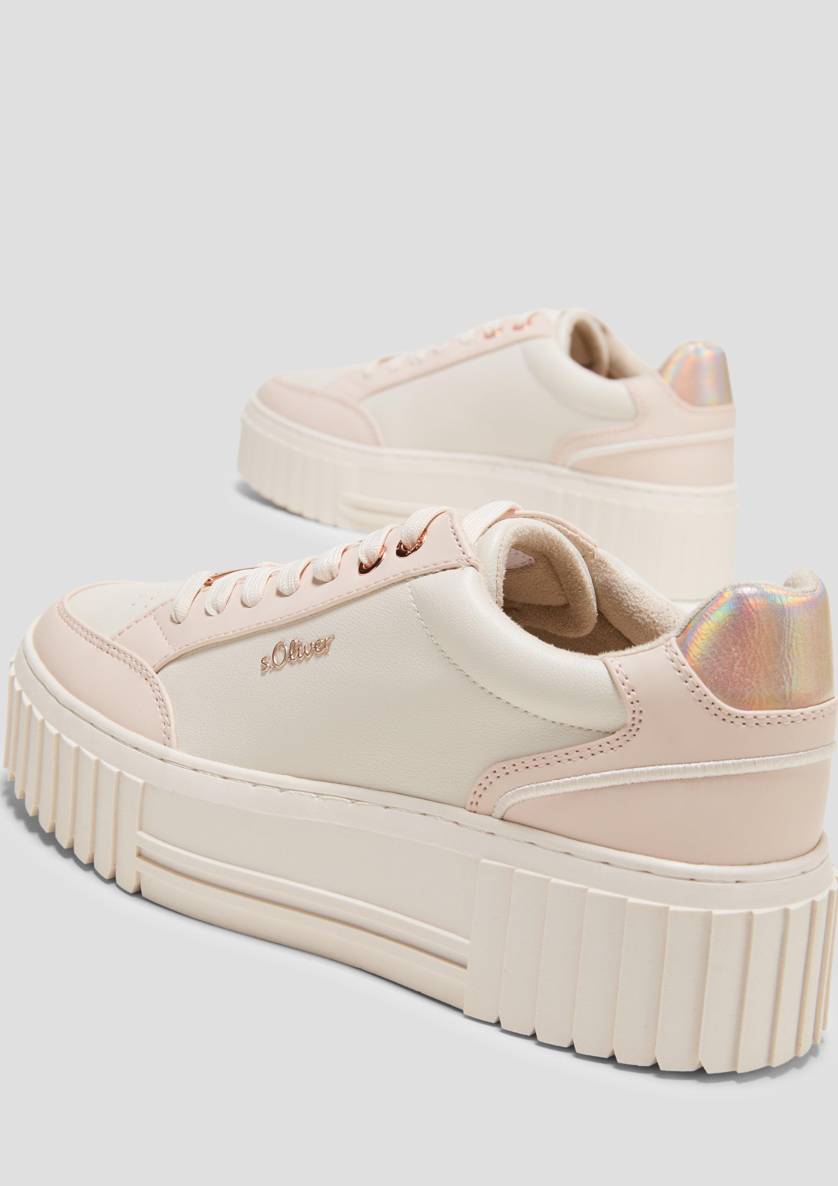 Sneaker mit Plateausohle  6008863-517