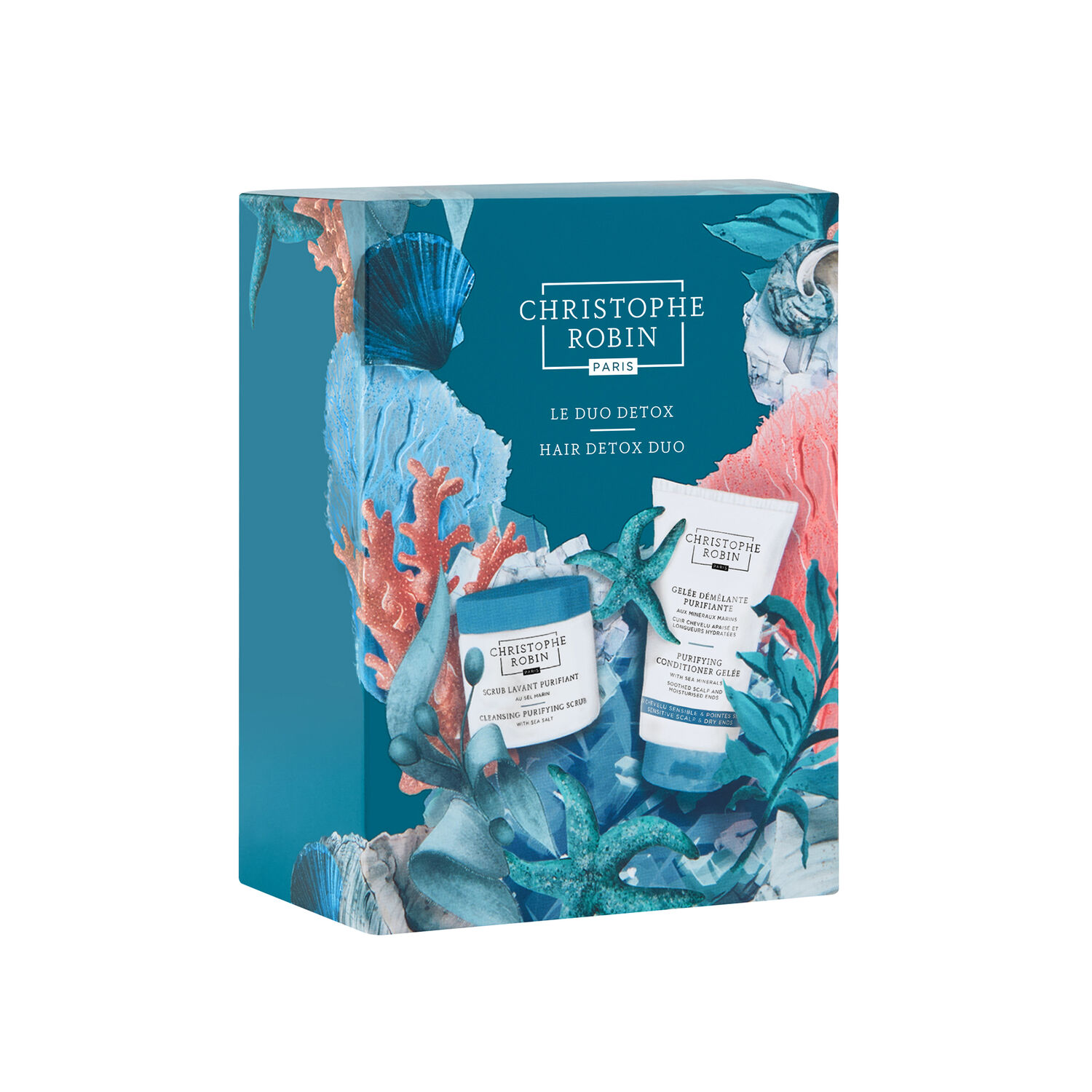 Christophe Robin Duo Détox Coffret Cheveux