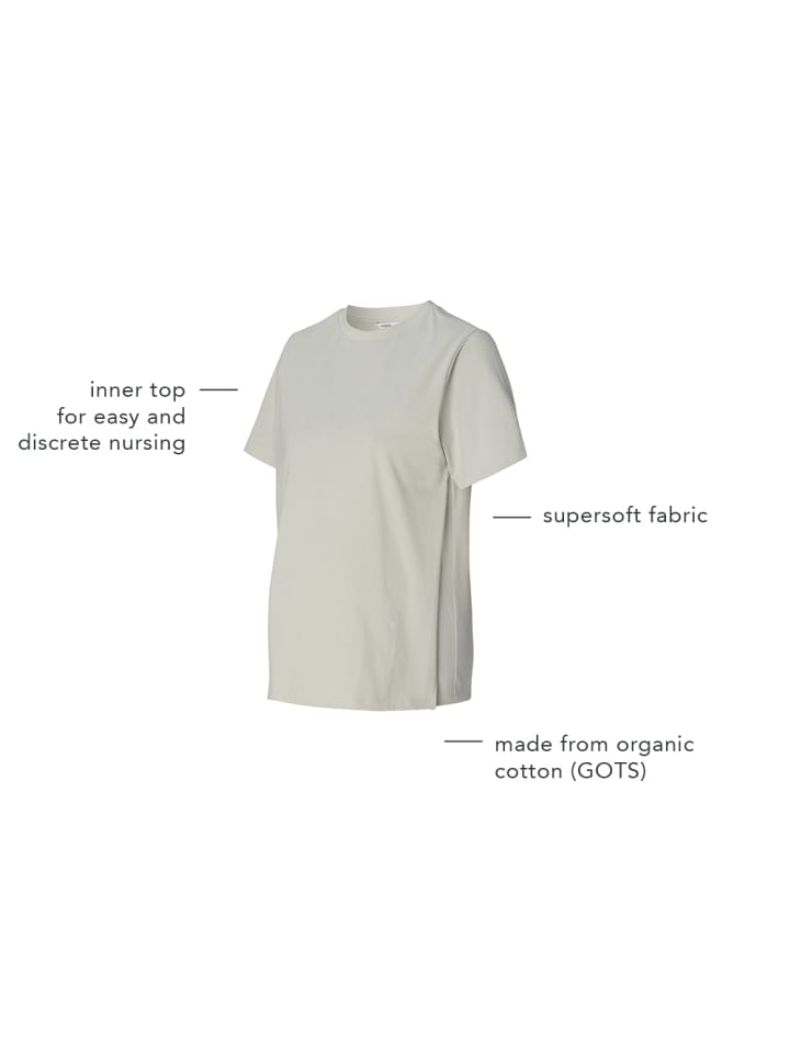 Noppies Still T-Shirt Ifke in Pigeon günstig kaufen