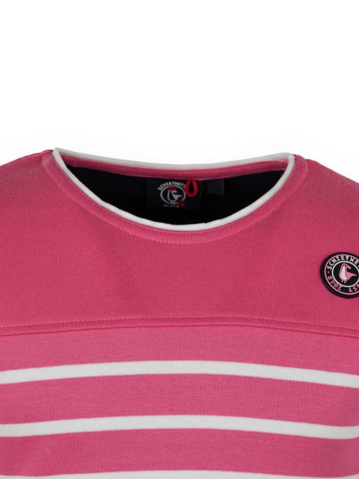 SCHIETWETTER Auri, Pullover in pink/weiß/navy günstig kaufen
