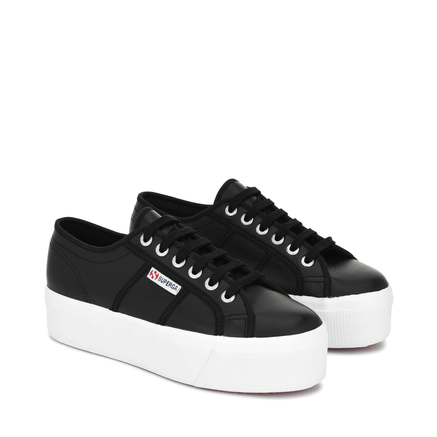 2790 TUMBLED LEATHER-BLACK-WHITE