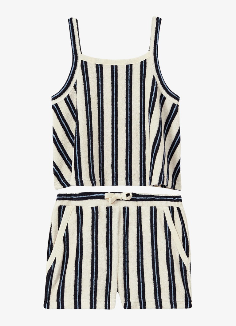 Reiss June kaksiosainen froteepaita ja -shortsit -setti