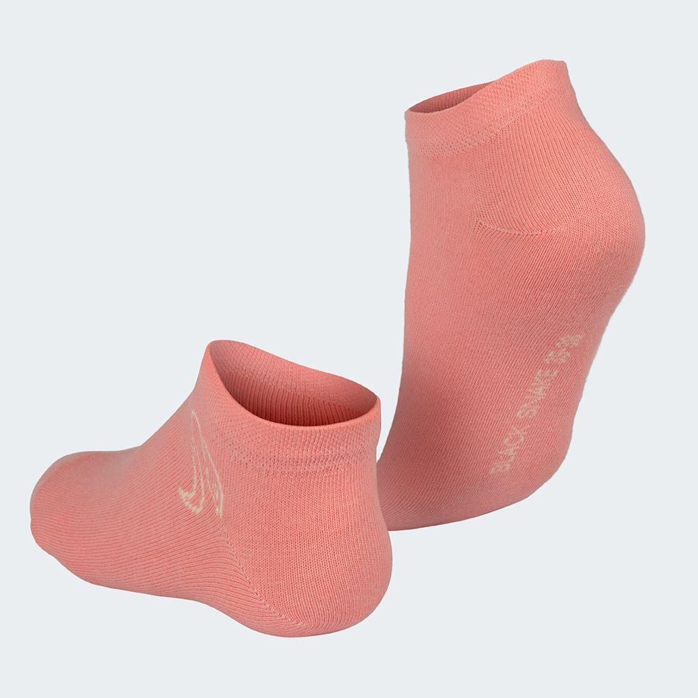 Black Snake 3-Pack Pink Smooth Style Sneakersocken