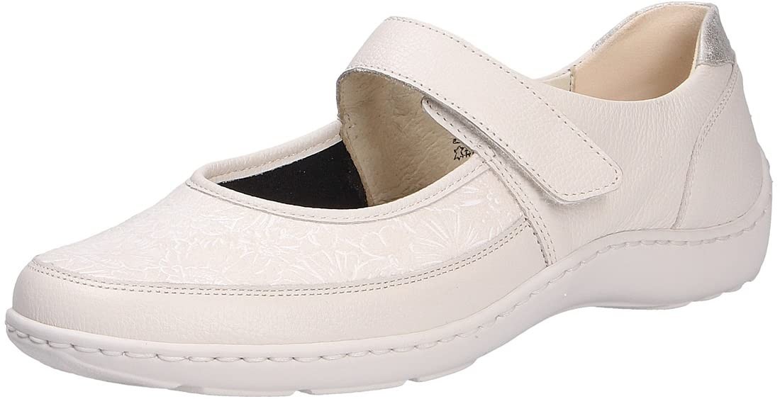 WALDLÄUFER Komfort Pumps weiss