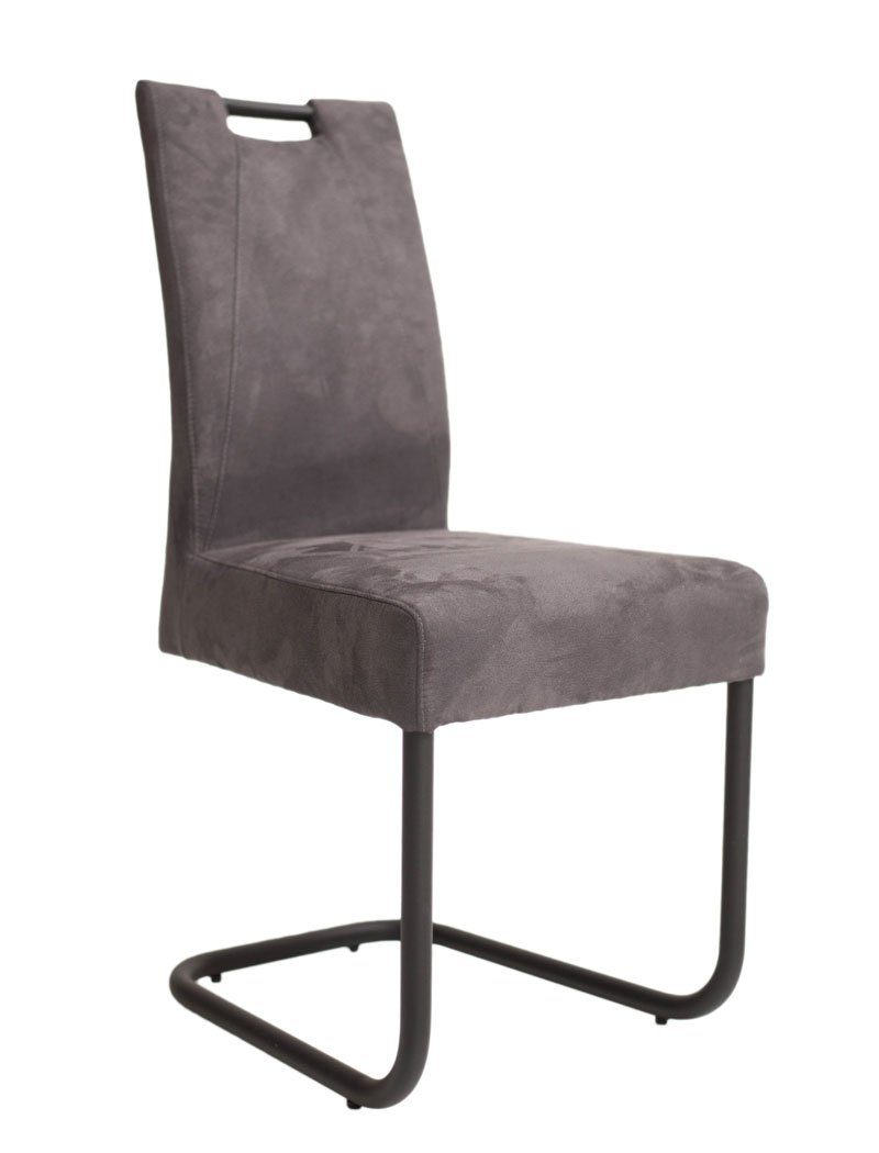 expendio Eckbankgruppe Gunar 1XL, (komplette Tischgruppe, Spar-Set, 4-tlg), Tisch Gunar Eiche rustikal + Eckbank Eda 2 + Bank + Stuhl Kato Gray