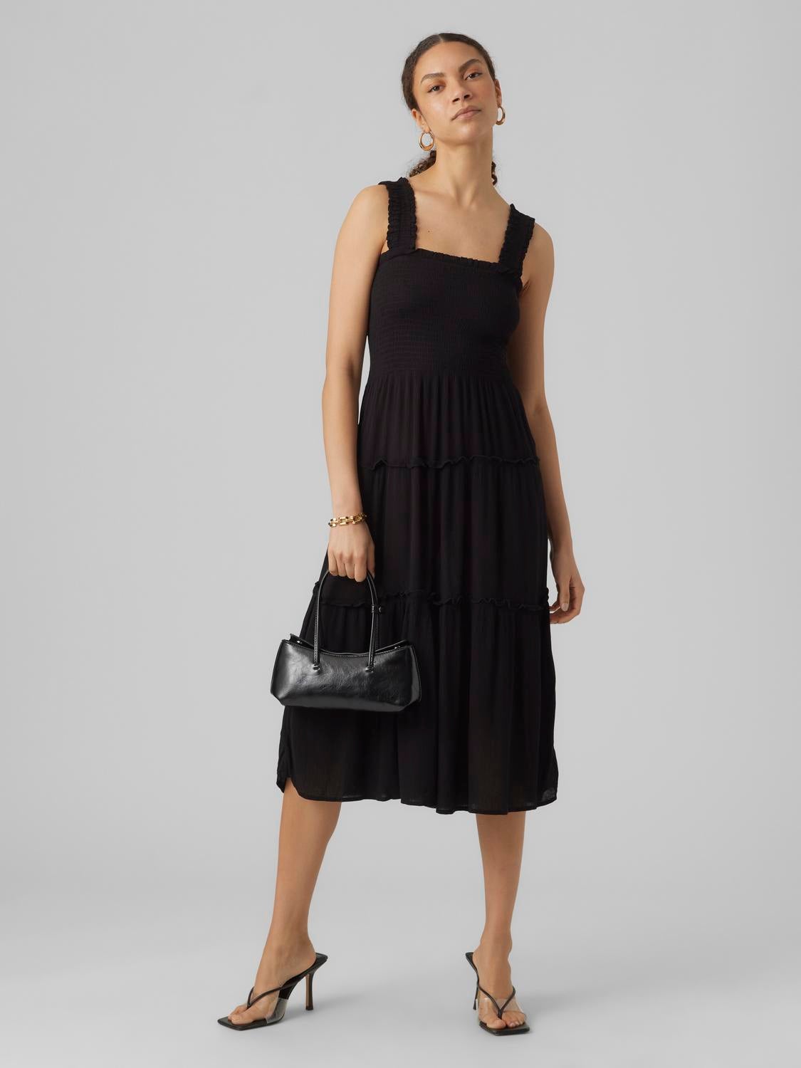 VMMENNY Langes Kleid