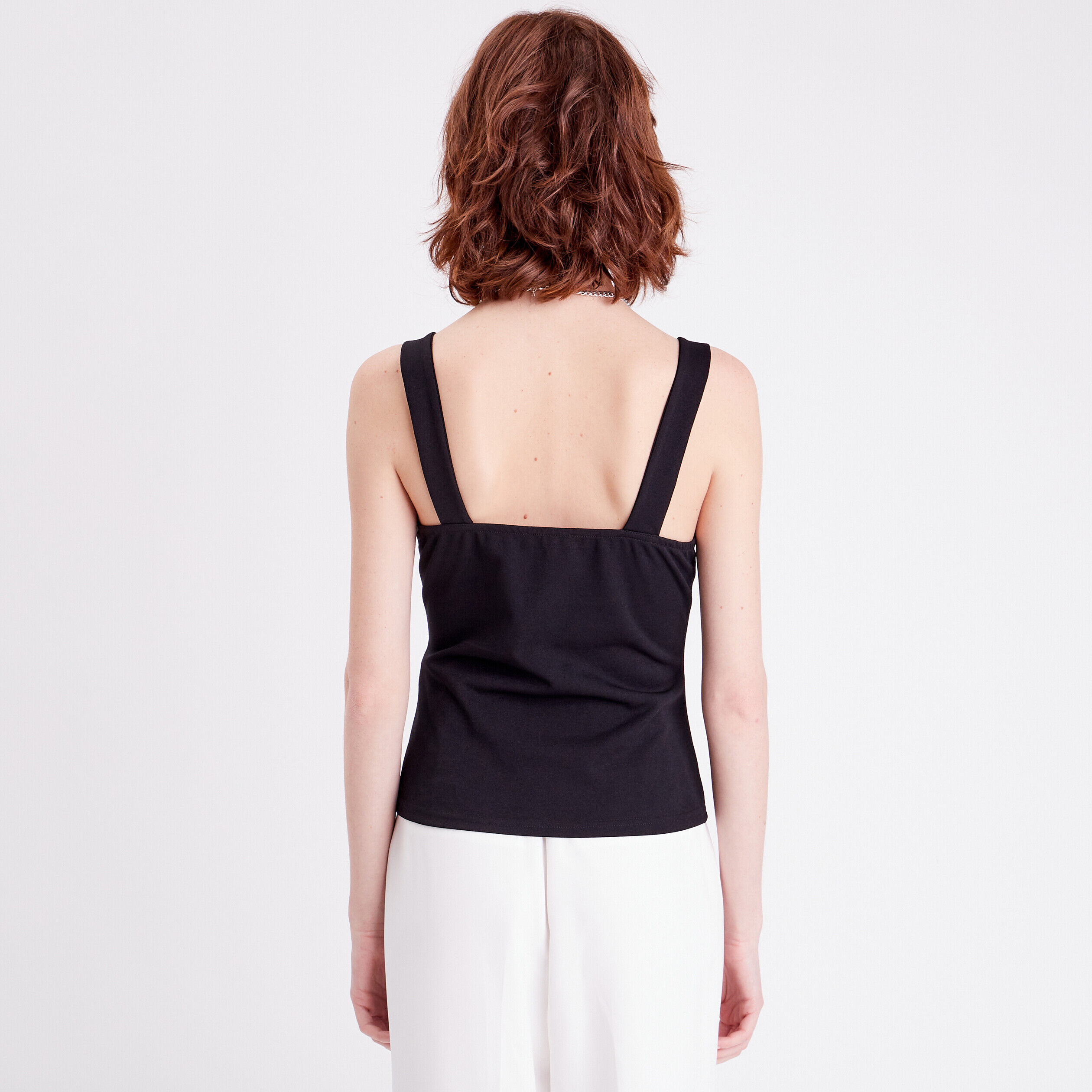 Bustier bretelles larges noir femme | Cache Cache